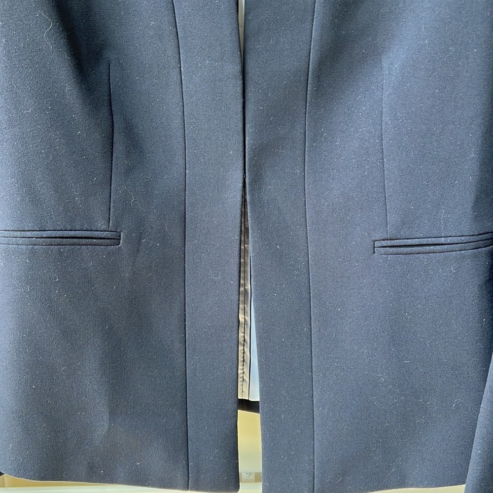 Tahari Arthur S Levine Women’s Dark Navy Blazer Jacket - Picture 4 of 7